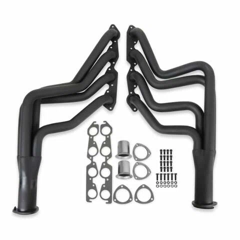 Flowtech Long Tube Header - Black Paint - 11130FLT